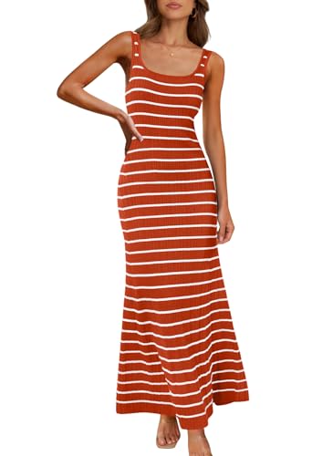 ワンピース Stripe Cotton-Blend Summer Dress Stripe Cotton-Blend Summer Dress ワンピース Stripe Cotton